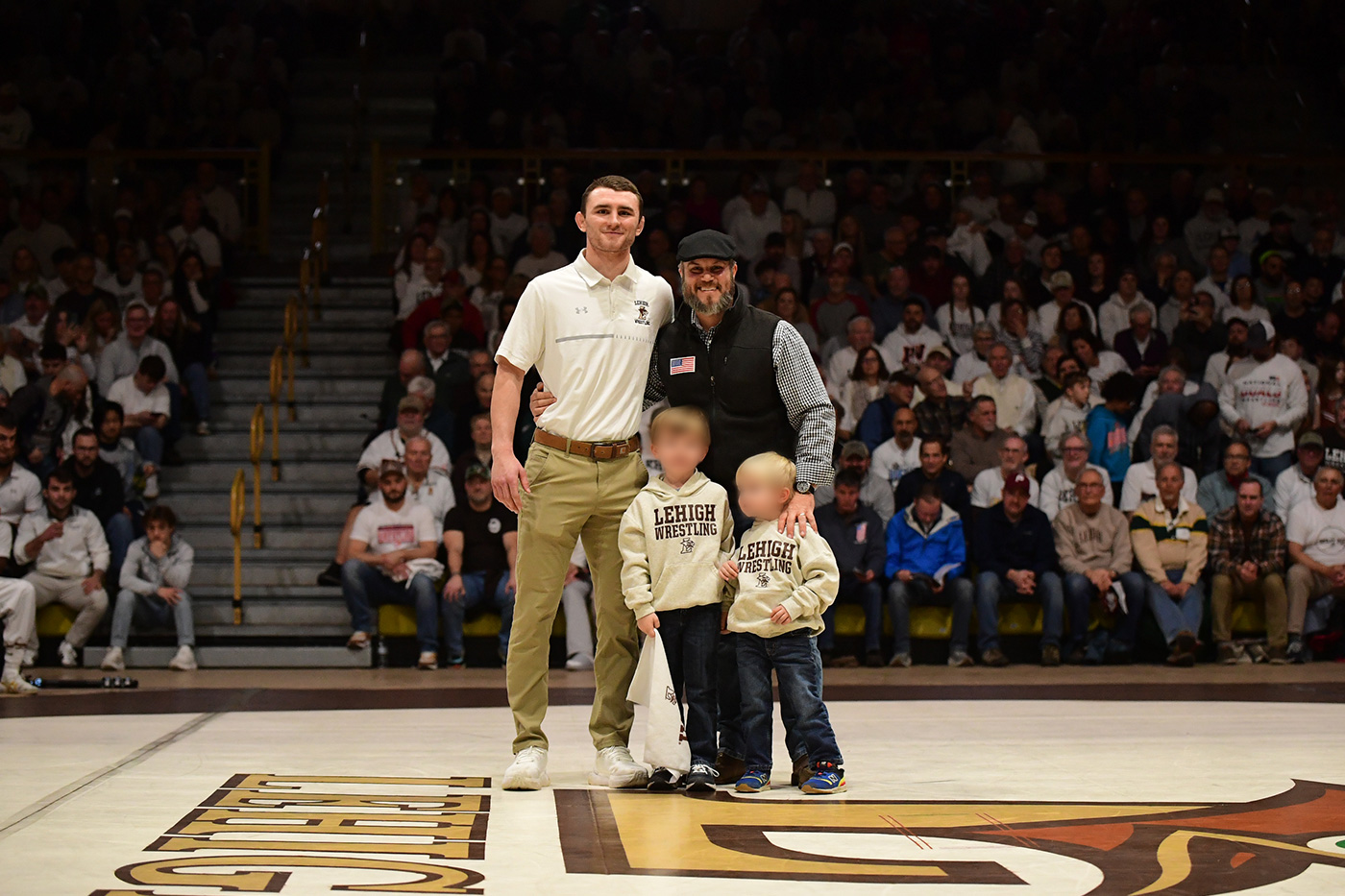 Cornell vs. Lehigh wrestling match